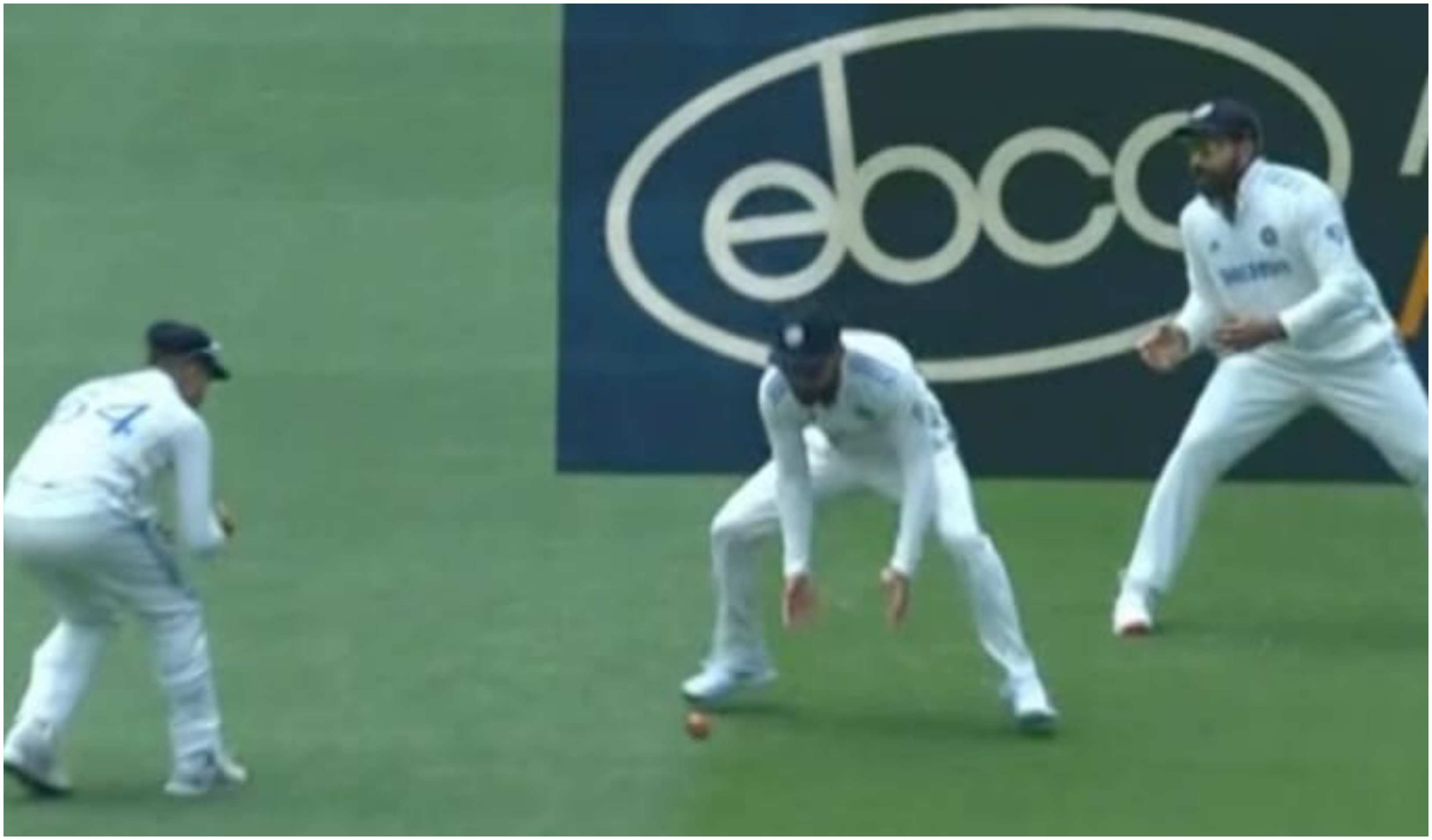 Yashasvi Jaiswal spilled an easy catch | Screengrab