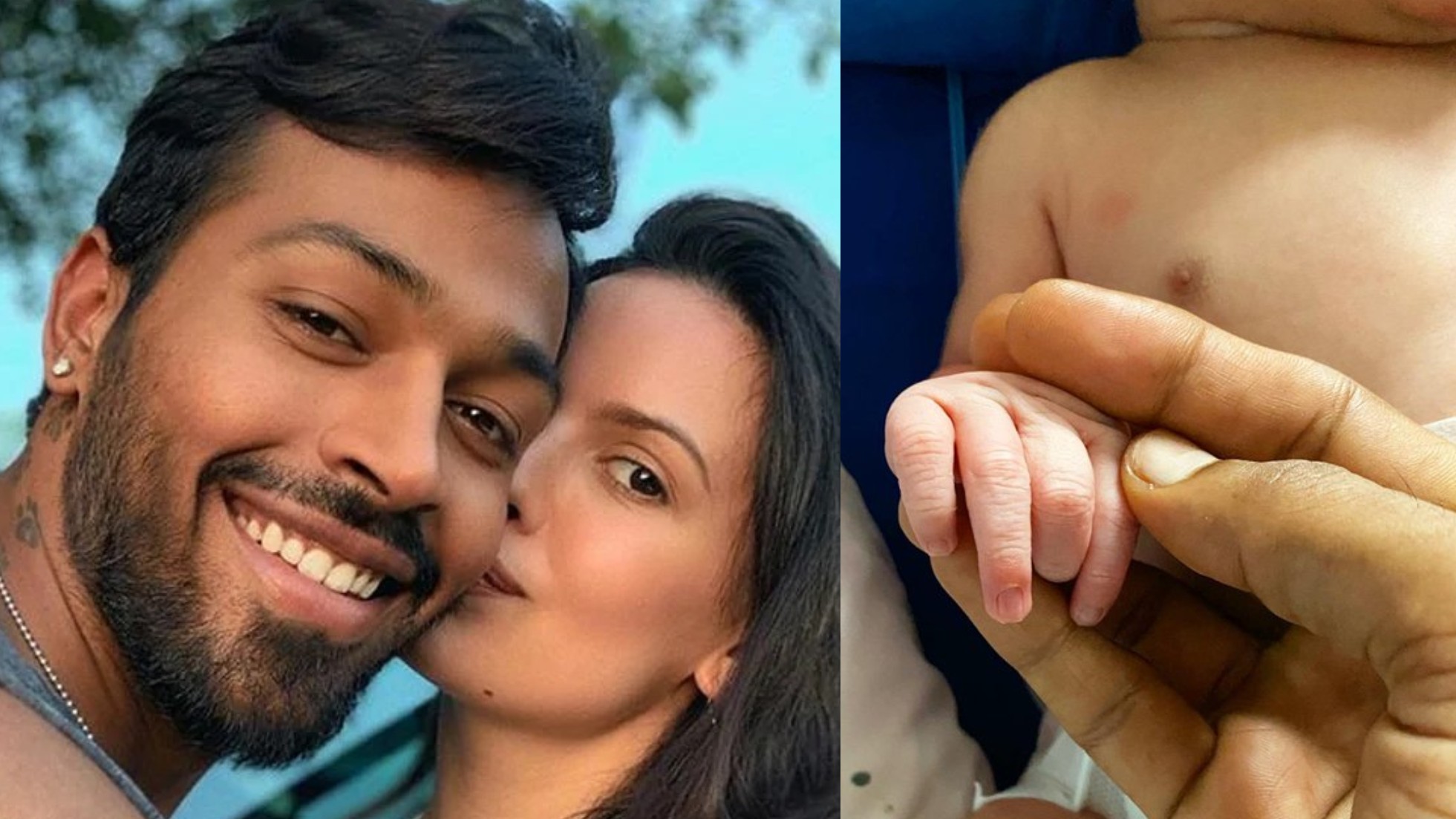 Hardik Pandya announces arrival of his baby with wife Natasa