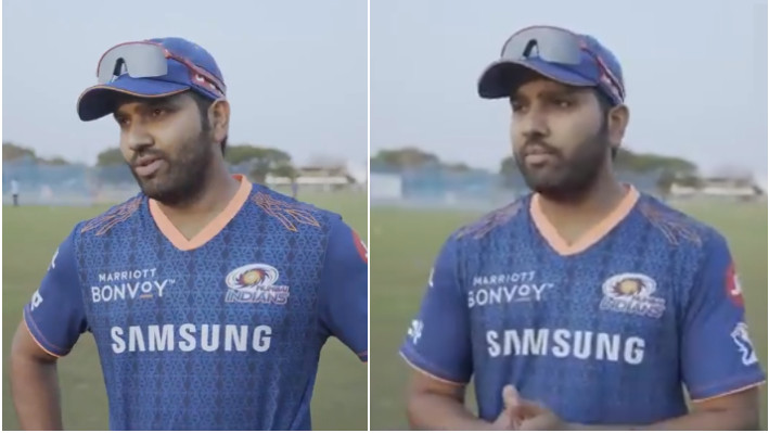 IPL 2021: WATCH - Rohit Sharma says MI will look to continue from where they left in Dubai