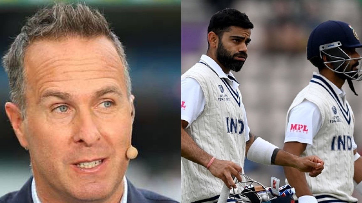 WTC 2021 Final: Michael Vaughan says 225 will be a par total while lauding India's batting on Day 2