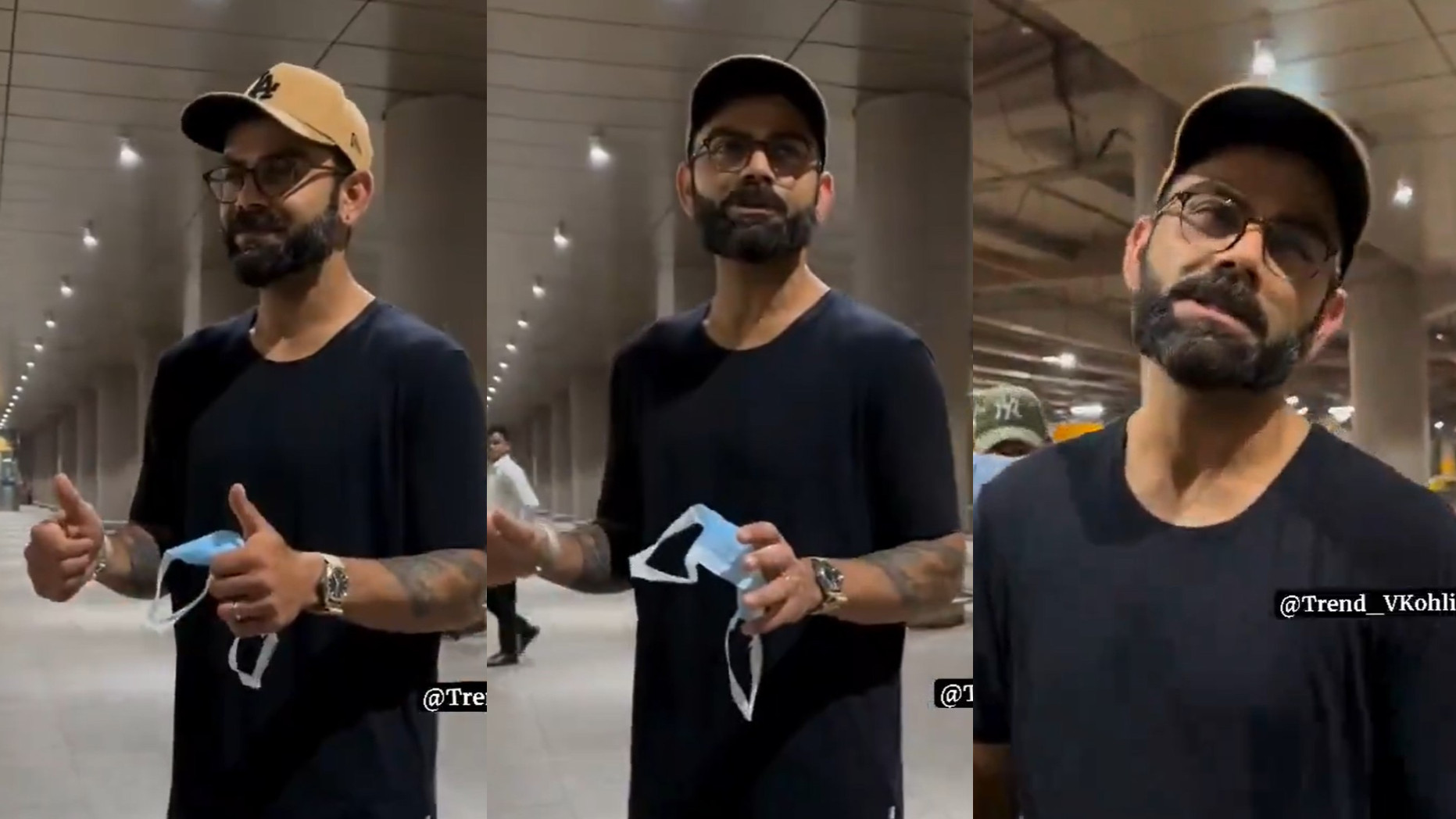 WATCH- Virat Kohli’s epic reaction to photographer’s ‘BGT mein aag lagani hai’ comment