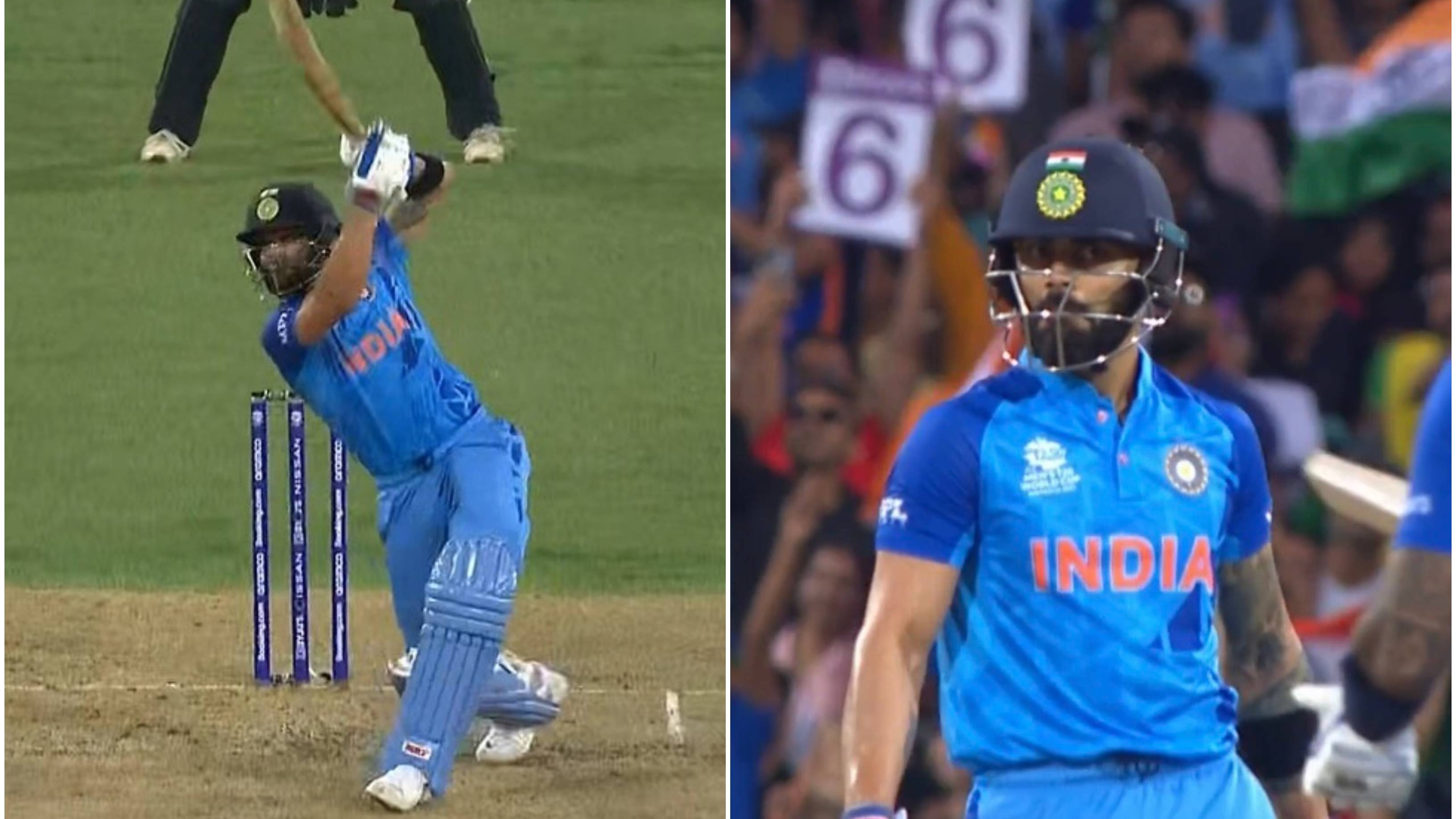 T20 World Cup 2022: WATCH – Virat Kohli enjoys his glorious six over extra cover against Netherlands 