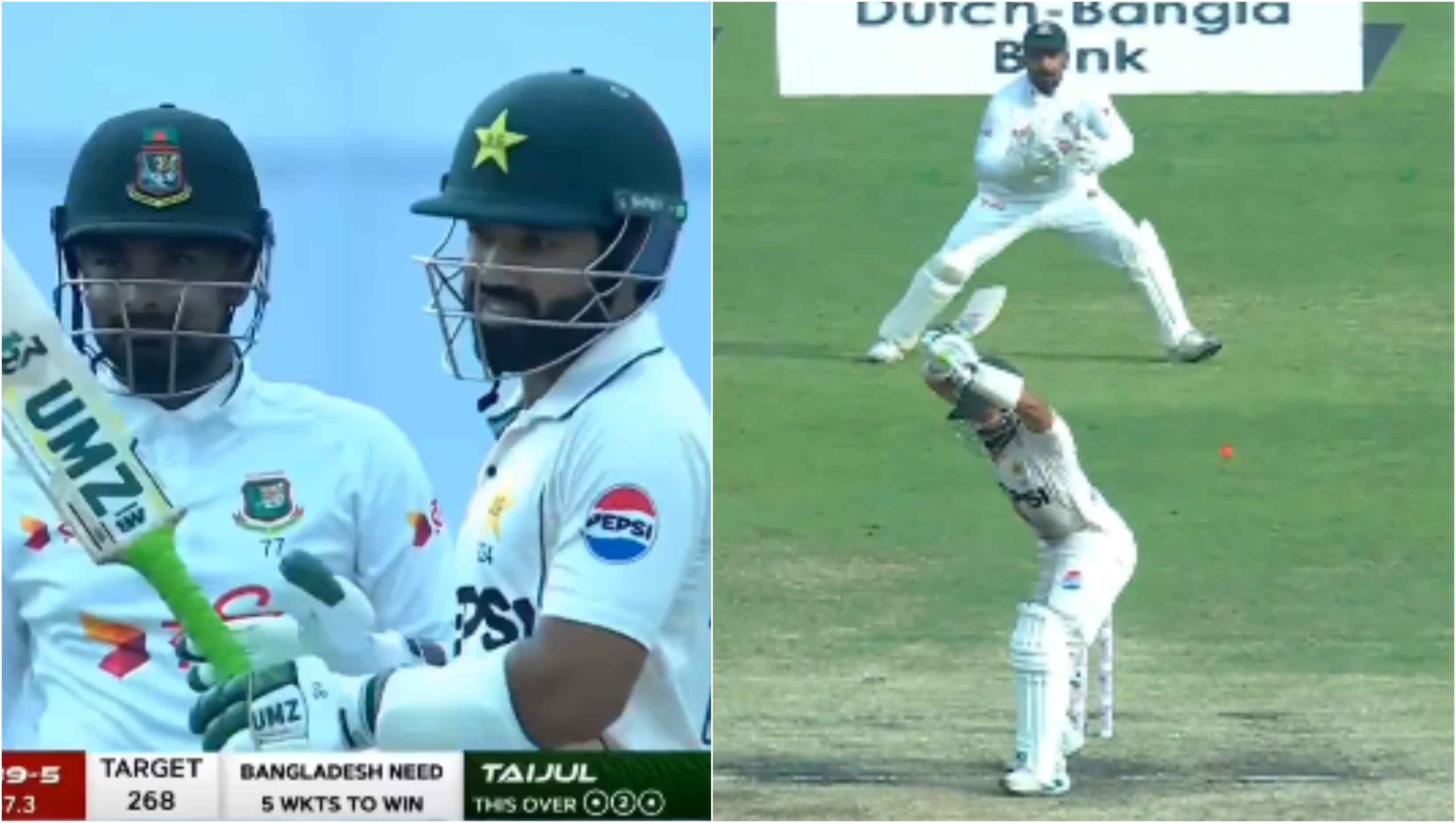 Litton Das brutally sledged Mohammad Rizwan before latter's dismissal | Screengrab