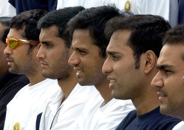 The 'fab five' of Indian batting in early 2000s | Twitter