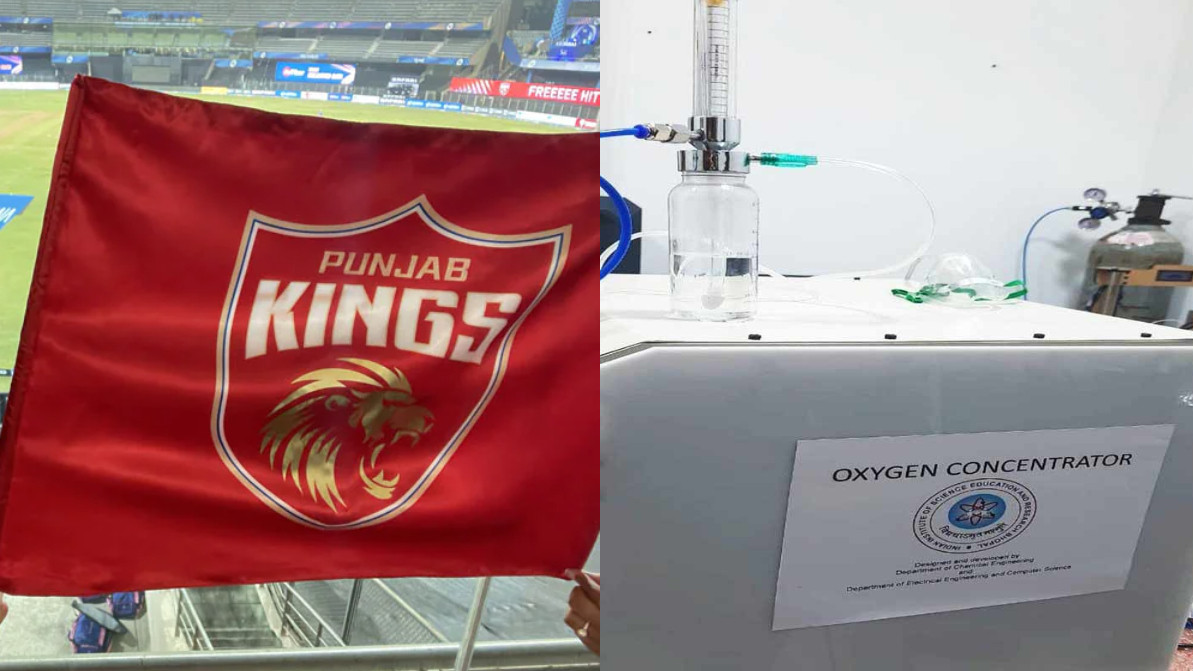 Punjab Kings join hands with RTI; to provide oxygen concentrators to COVID-19 patients