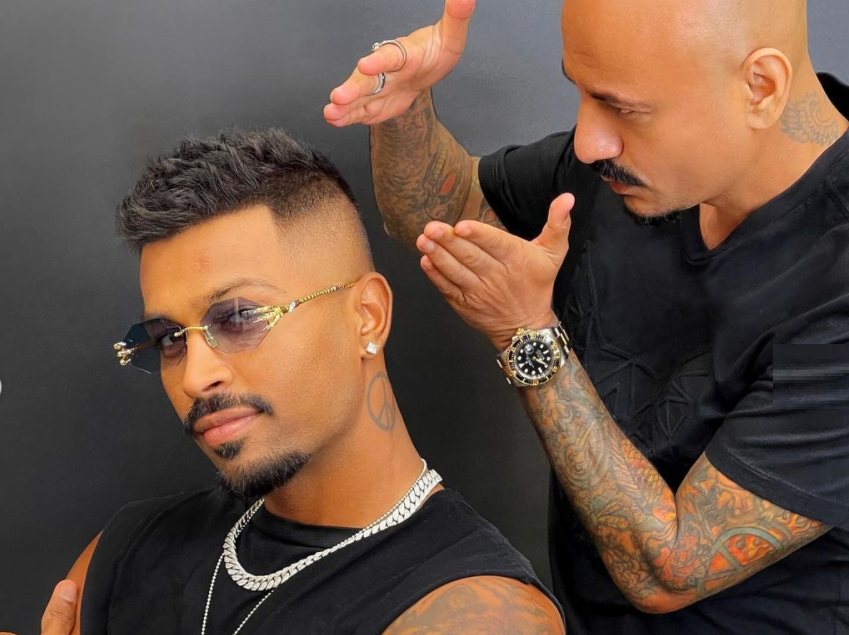 After MS Dhoni, Hardik Pandya gets a new hairstyle by stylist Aalim Hakim