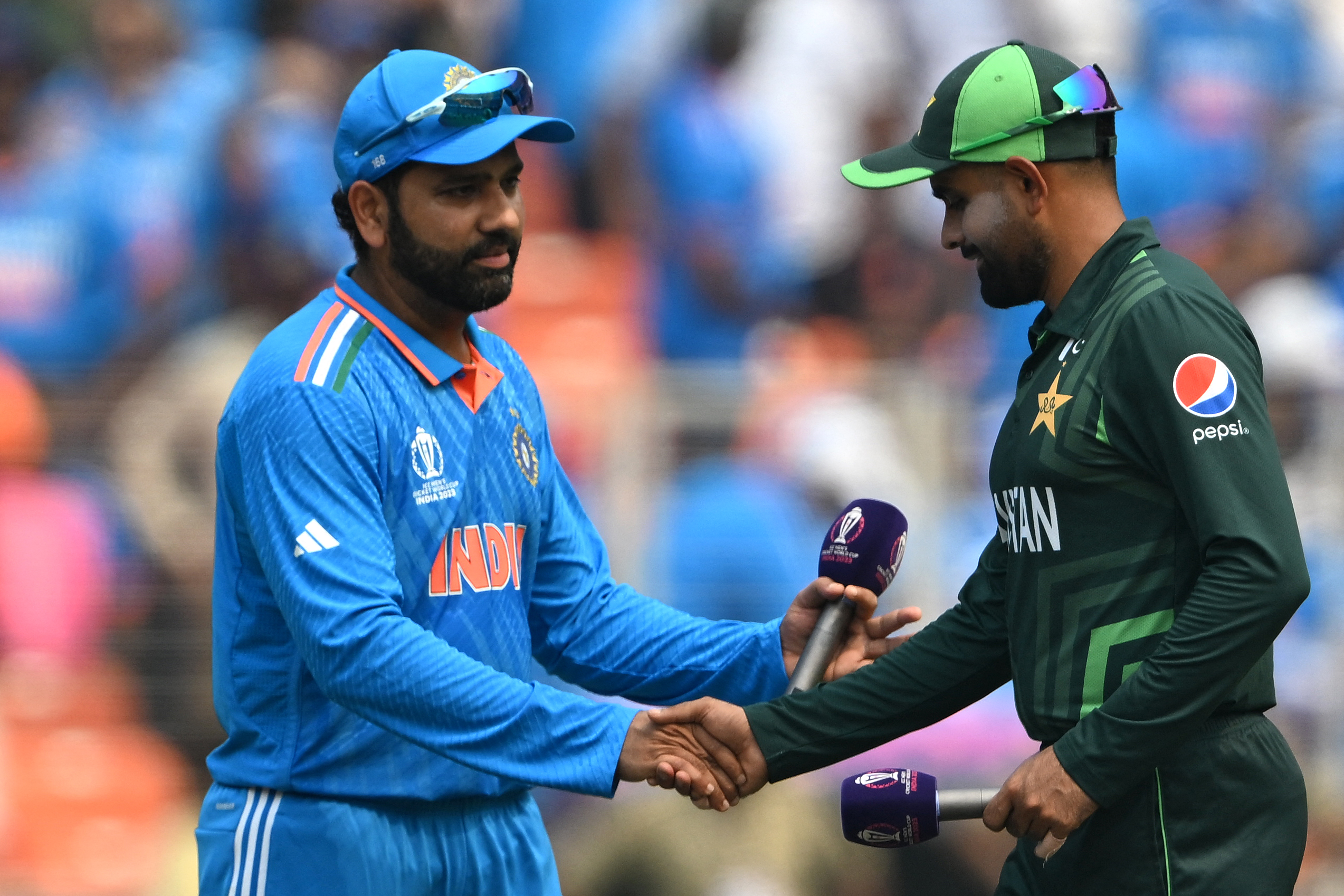 Rohit Sharma and Babar Azam | Getty Images