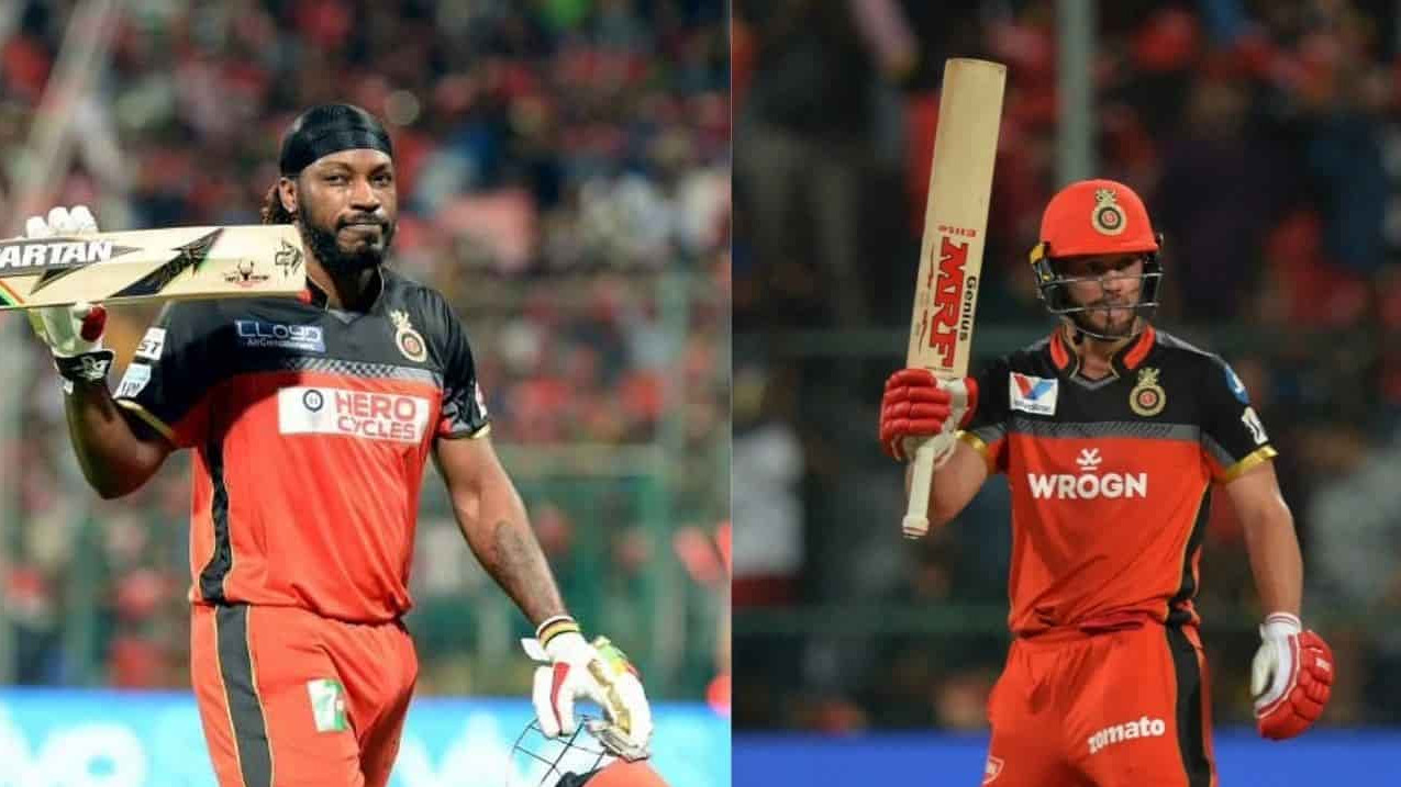 RCB to retire jersey numbers 17 and 333 as a tribute to Hall of Fame legends AB de Villiers and Chris Gayle