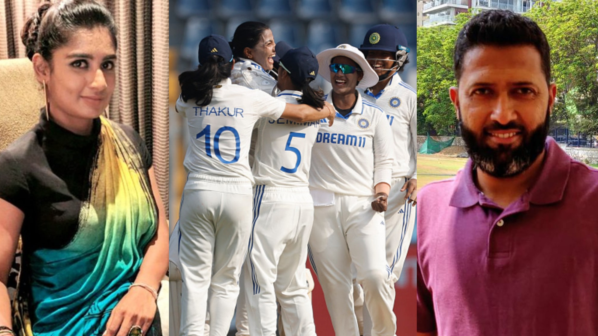 Cricket fraternity reacts as India women records first-ever Test victory over Australia; wins by 8 wickets in Mumbai