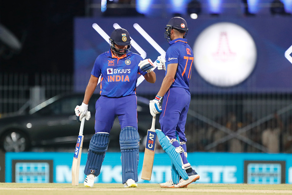 Rohit Sharma and Shubman Gill | Getty