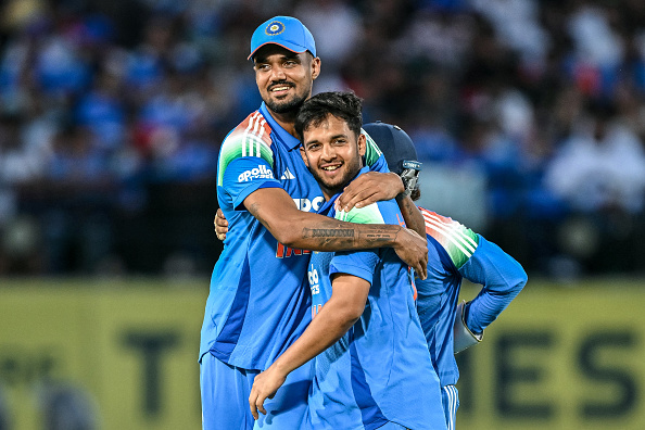 Gurnoor Brar and Harsh Dubey both picked three wickets on their ODI debut | Getty