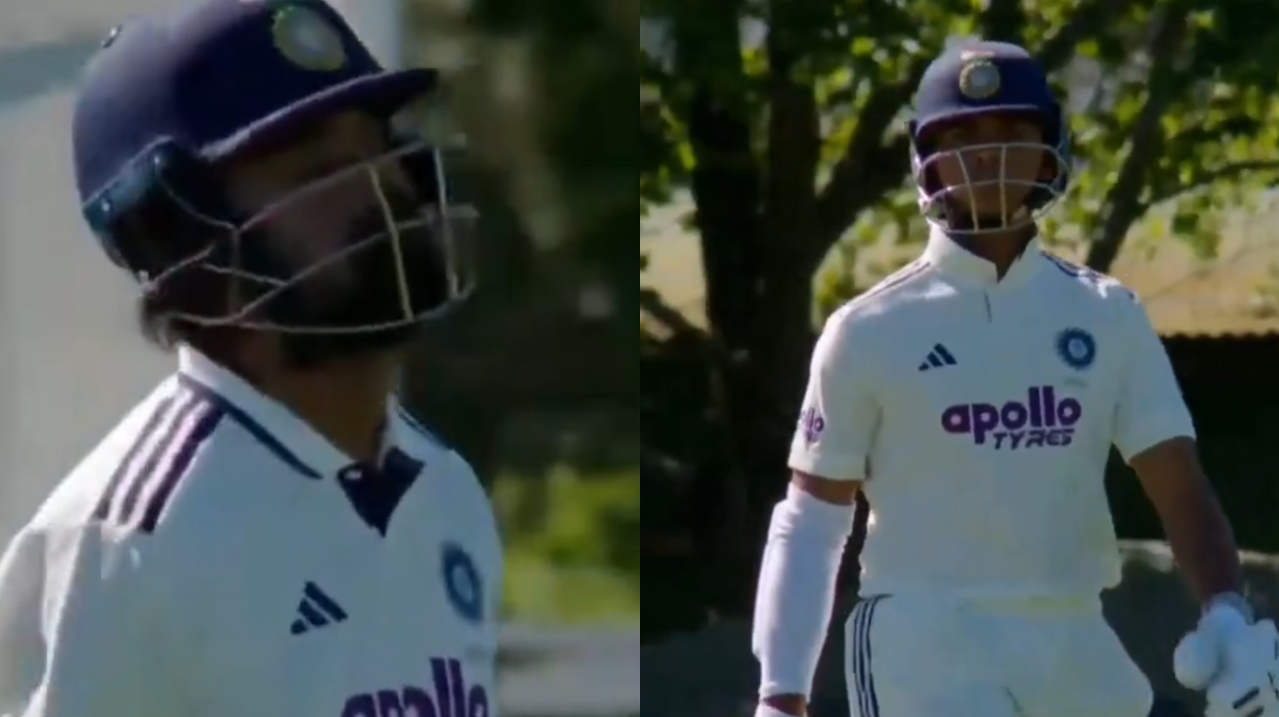 KL Rahul and Yashasvi Jaiswal disappointed in the first India A game | X
