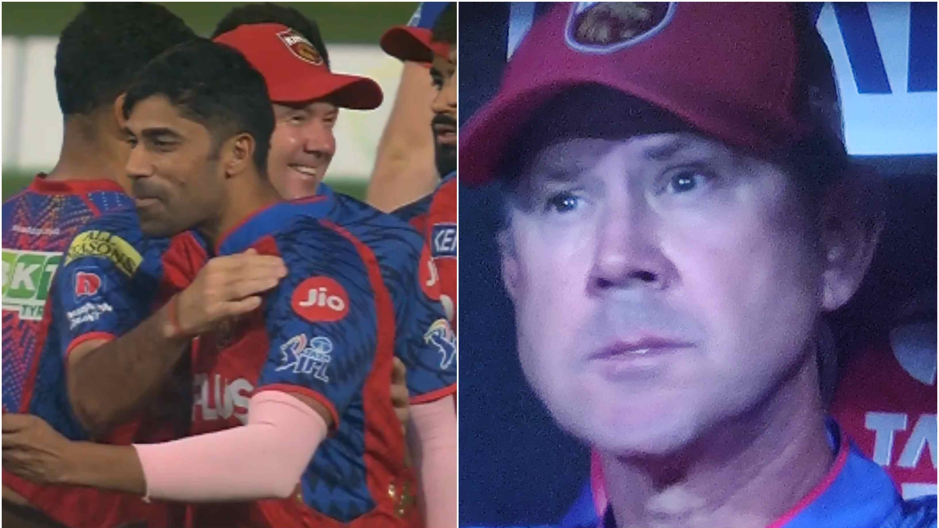 IPL 2026: WATCH – Ricky Ponting shares warm hug with Shashank Singh after furious look on fielding lapses during PBKS-LSG clash