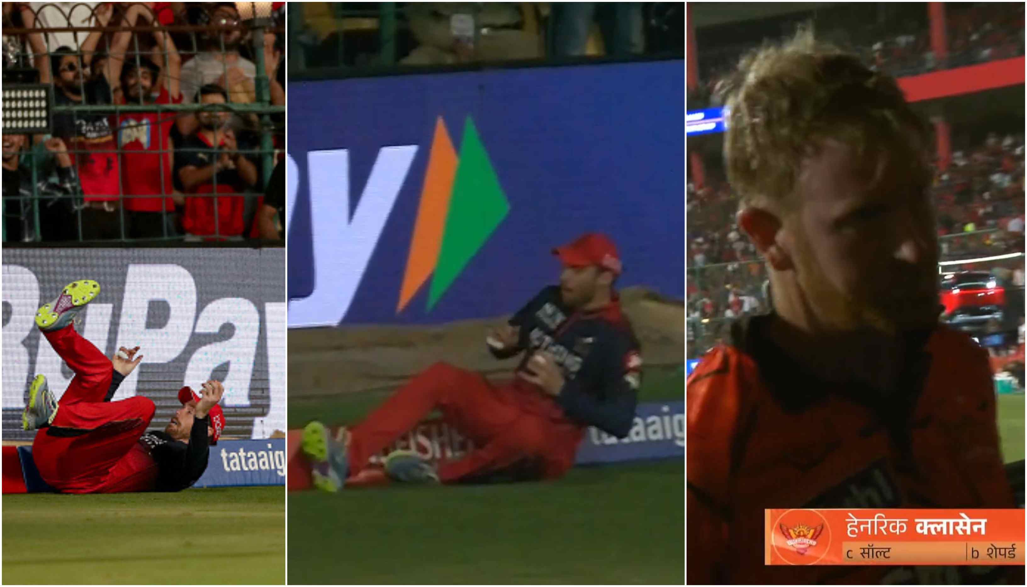 Phil Salt’s catch to dismiss Heinrich Klaasen | Getty/X