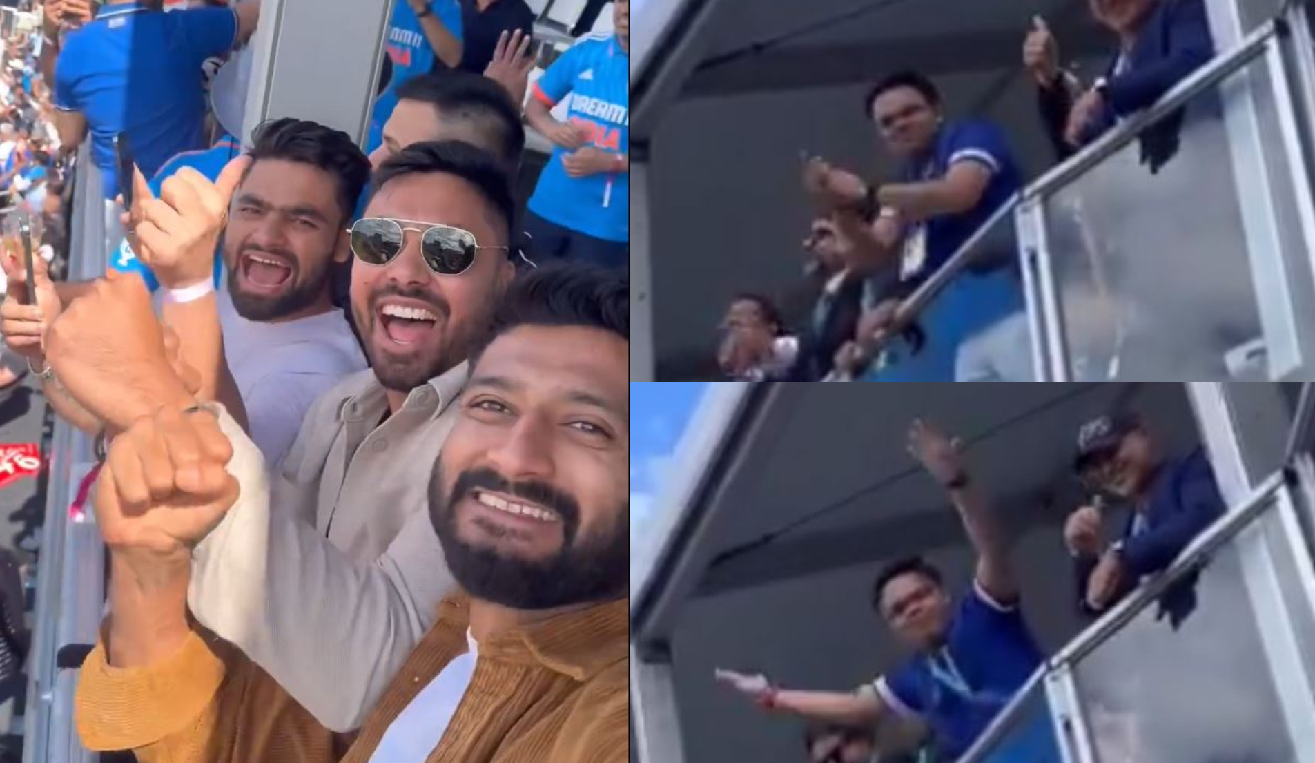 Rinku Singh, Avesh Khan, Khaleel Ahmed and Jay Shah celebrating India's Win | X