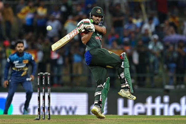 Najmul Hossain Shanto was the top run-scorer for Bangladesh in the group stage | Getty