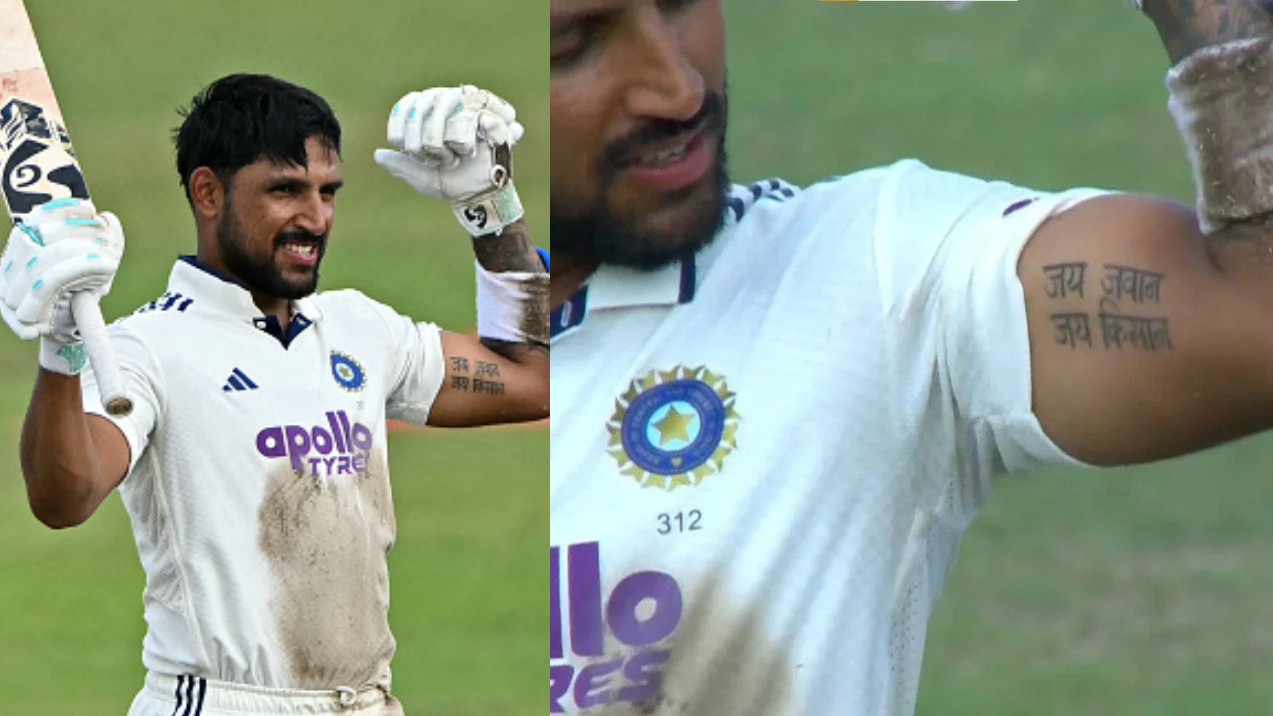 SL v IND 2026: WATCH- Dhruv Jurel flaunts “Jai Jawan, Jai Kisaan” tatoo after reaching much deserved century in Colombo Test
