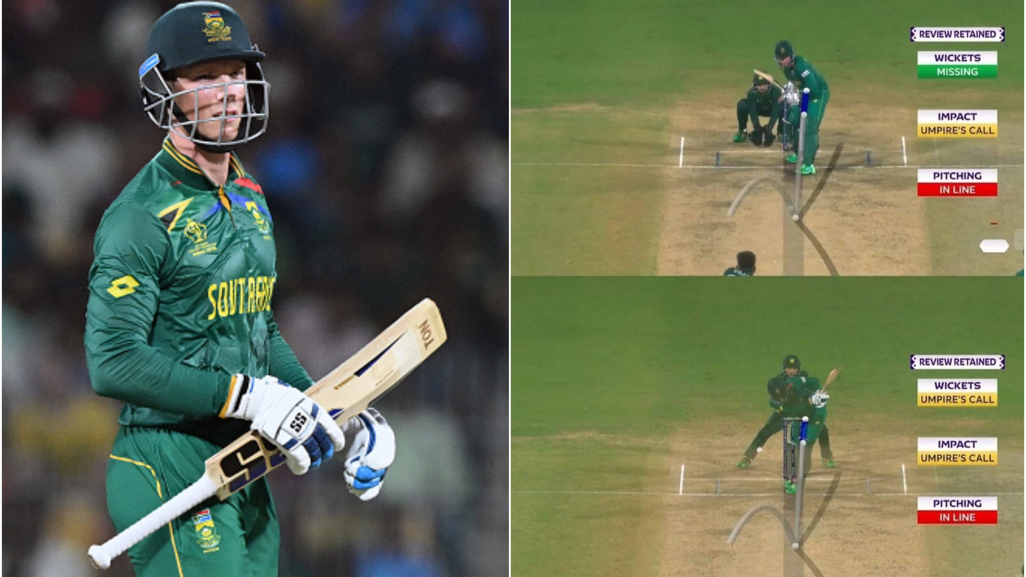 CWC 2023: ICC accepts glitch in first replay of Rassie van der Dussen’s DRS; says right call was made