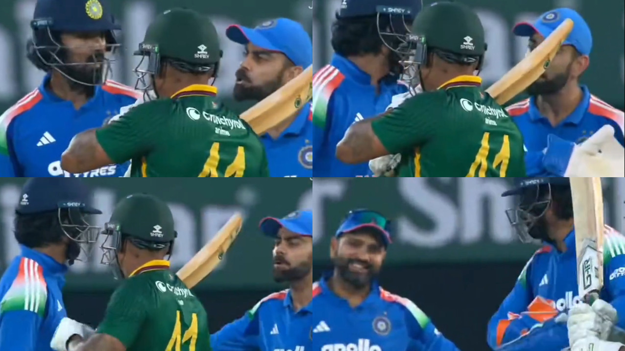 IND v SA 2025: ‘Ja baith wahan pe’- KL Rahul snaps at Virat Kohli after ignoring his suggestion; Rohit Sharma reacts