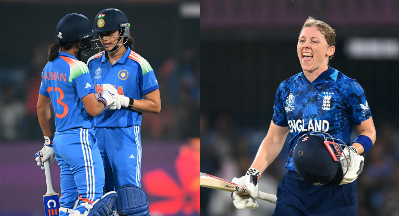 Smriti Mandhana, Harmanpreet Kaur and Heather Knight | Getty