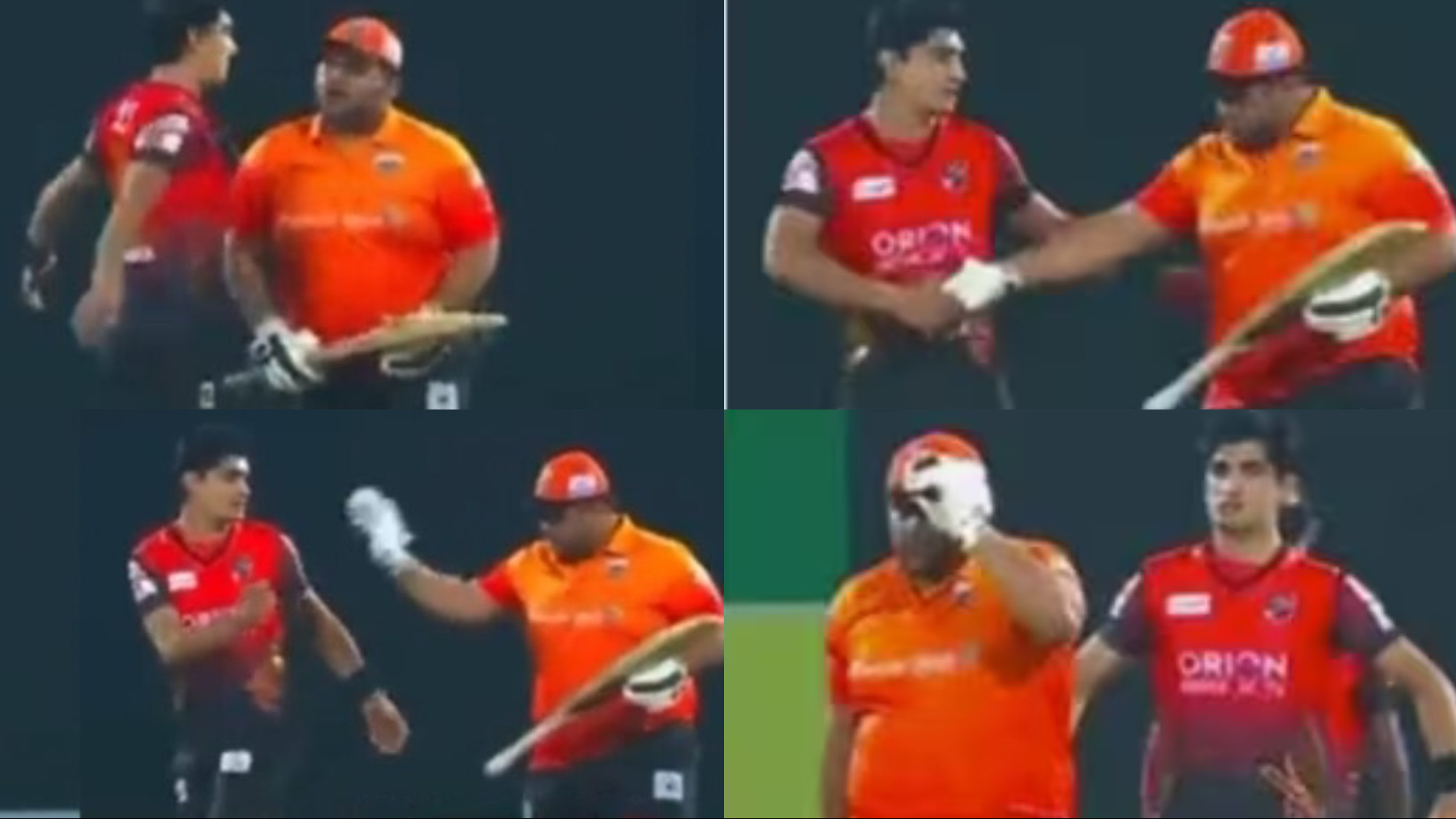 BPL 2023: WATCH- Angry Azam Khan pushes Naseem Shah away as he makes fun of him; fans slam Naseem for his gestures