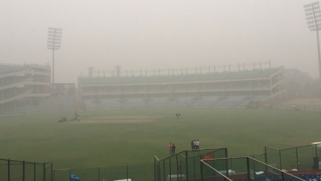 Polluted Delhi Stadium | Twitter