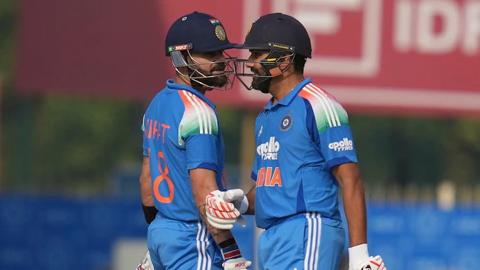 Rohit Sharma and Virat Kohli are nos. 1 and 2 in latest ICC ODI batting rankings | Getty