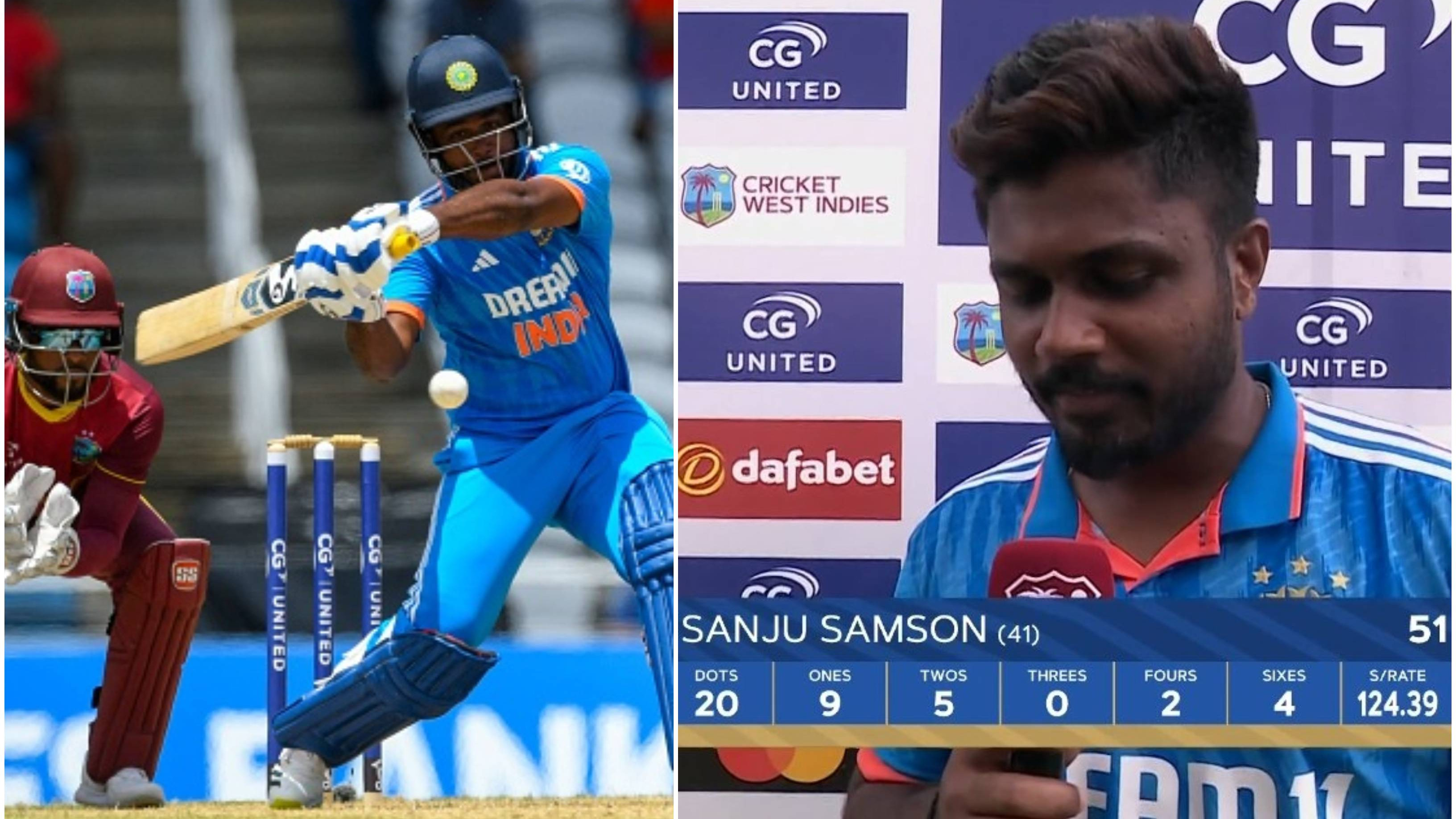 WI v IND 2023: “I have played domestic cricket for last 8-9 years,” Samson says he has understanding of batting at any number