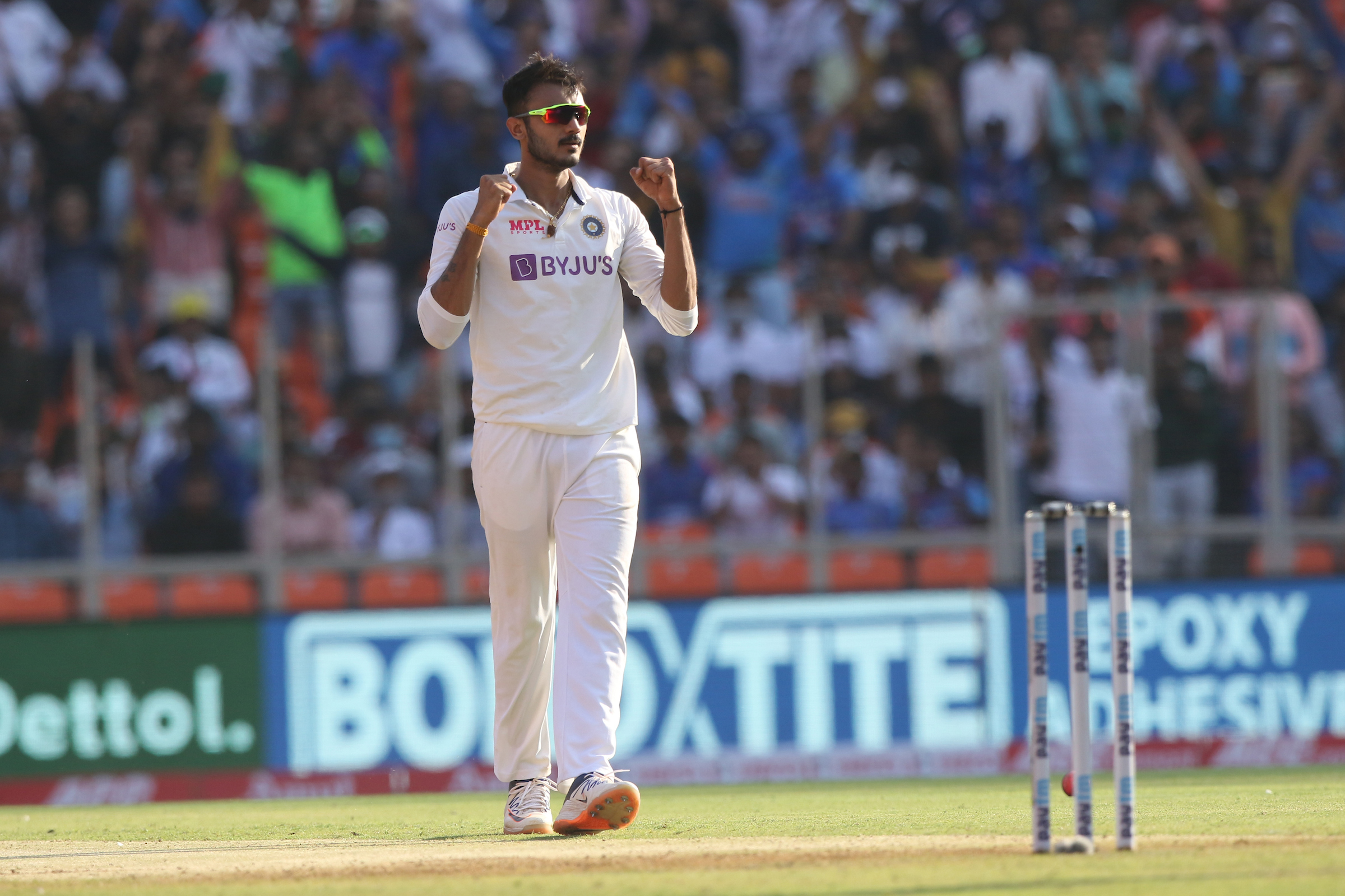 Akshar Patel picked 11/70 in third Test | BCCI