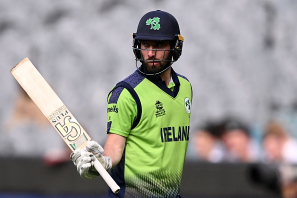 Andy Balbirnie led from front for Ireland making 62 runs | Getty