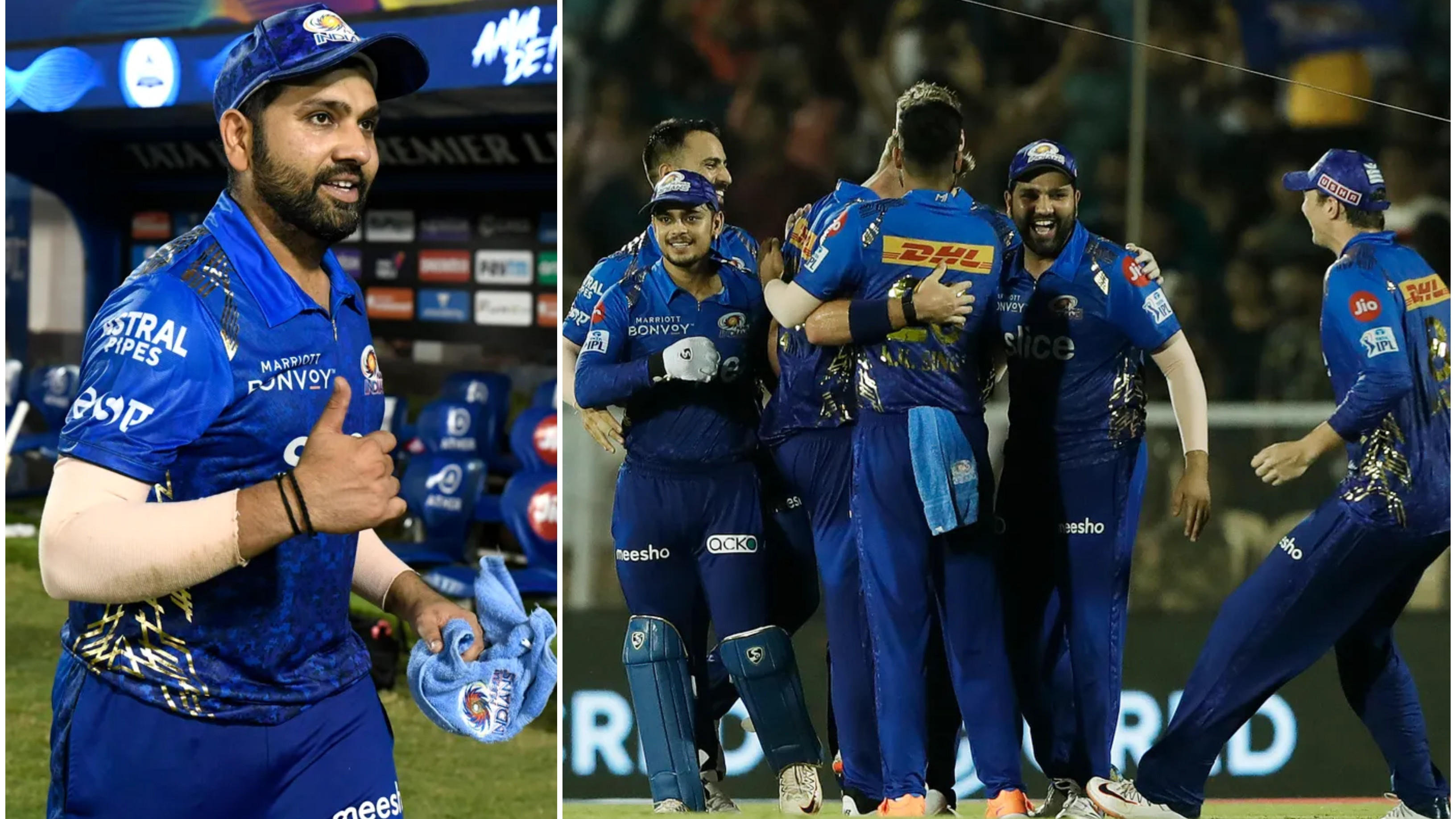 IPL 2022: “Luck has to turn at some stage”, Rohit Sharma taking MI’s win over GT with both hands