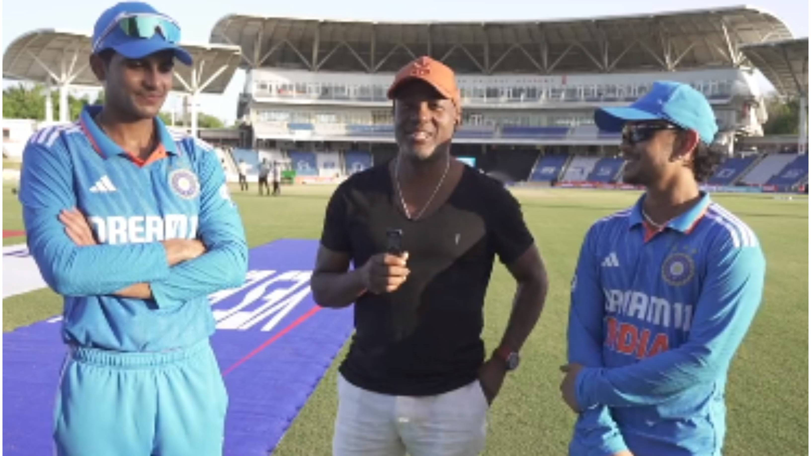 WI v IND 2023: WATCH – Shubman Gill and Ishan Kishan engage in heartwarming conversation with legendary Brian Lara