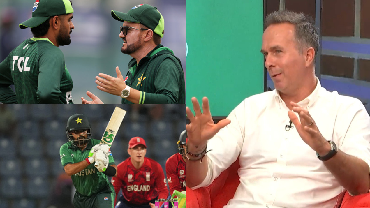 T20 World Cup 2026: WATCH- ‘Hesson using Babar as insurance policy if wickets fall’- Vaughan; says Babar undroppable due to team politics
