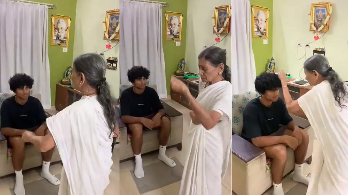 CWC 2023: WATCH- Rachin Ravindra’s grandmother performs ritual to ward off evil 