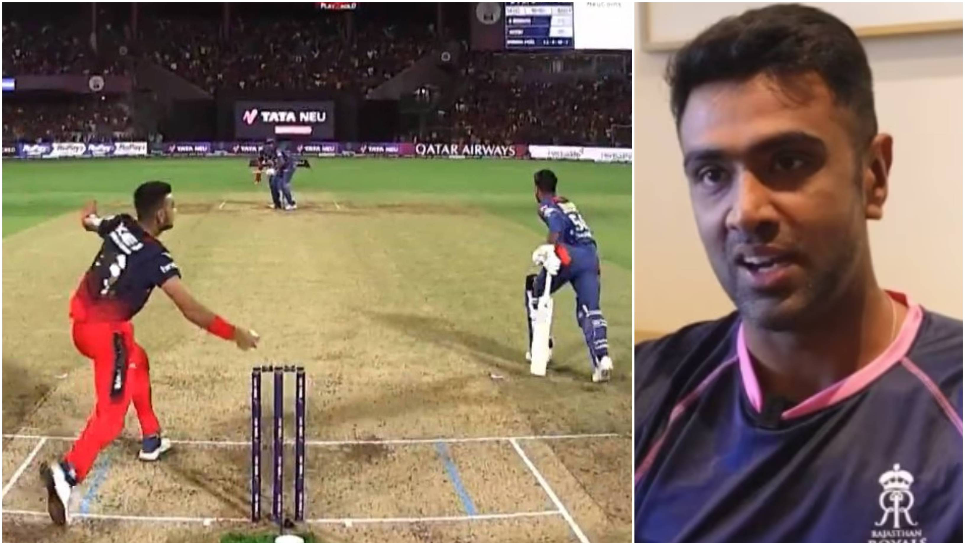 IPL 2023: “Happy that a bowler had courage to do it,” Ashwin hails Harshal Patel for attempting run-out at bowler's end