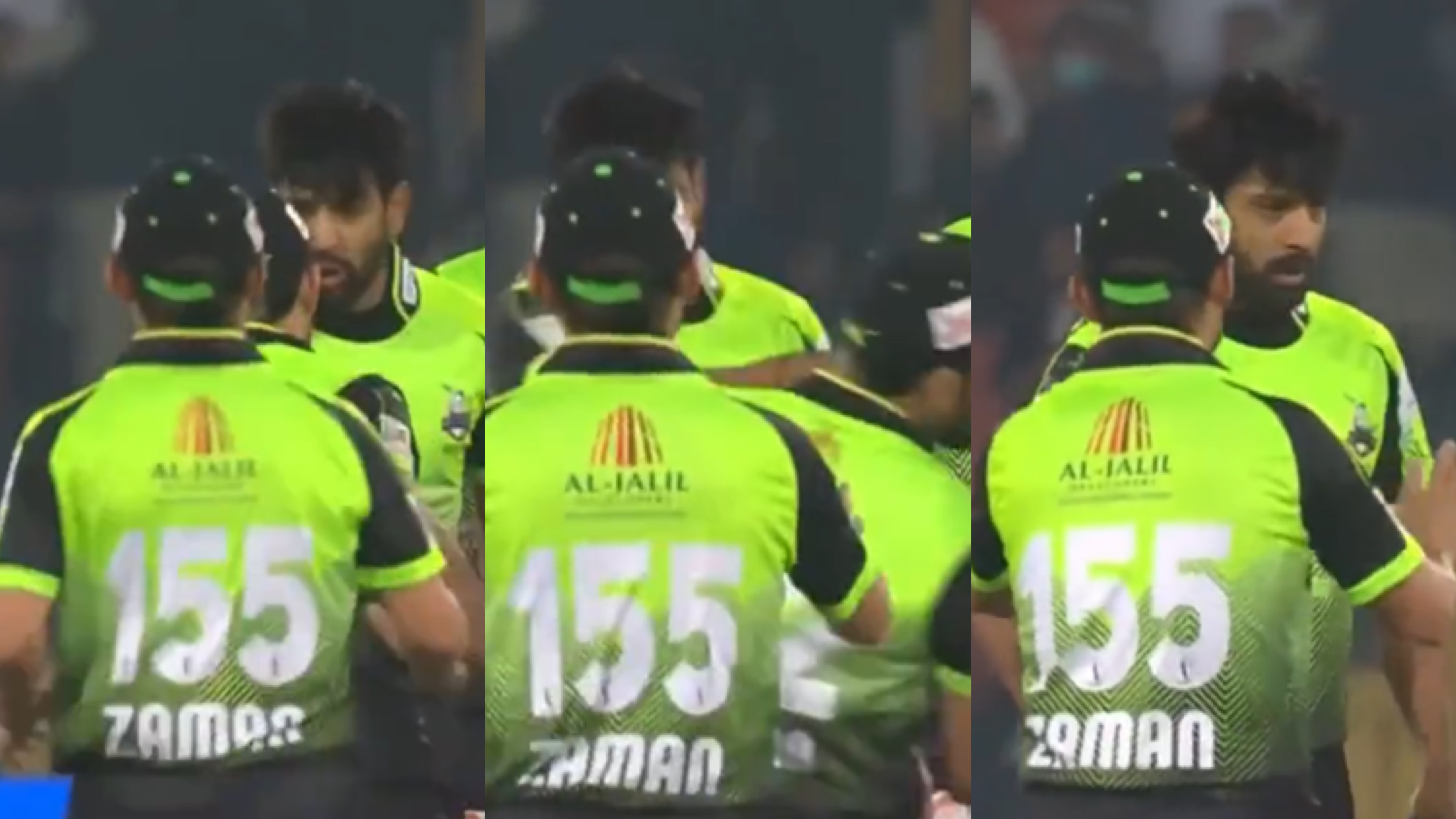 PSL 2022: WATCH - Haris Rauf slaps Kamran Ghulam for dropping catch; fans slam pacer for his act