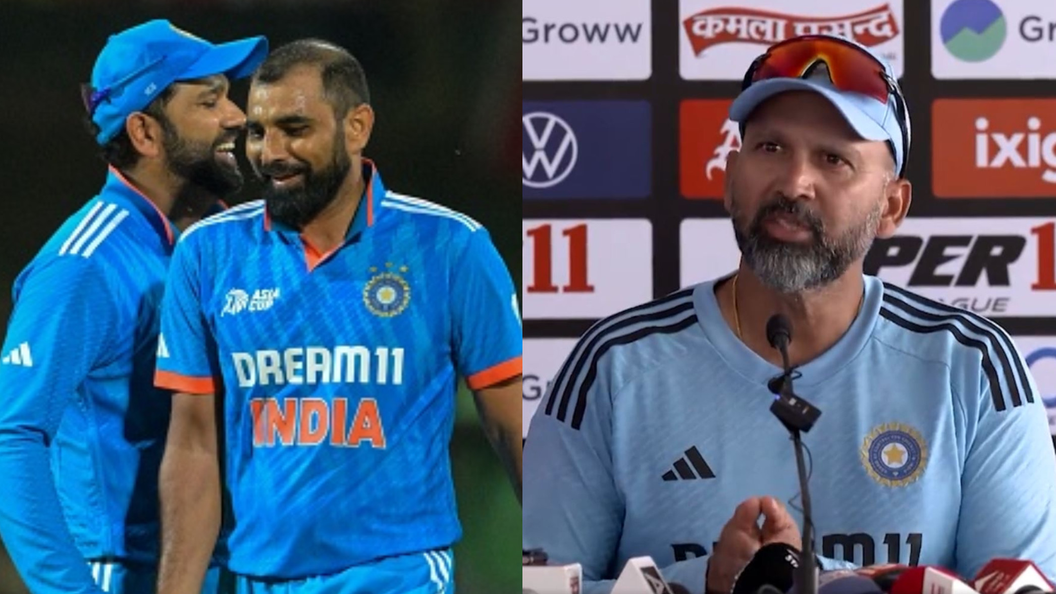 Asia Cup 2023: “Problem of plenty is always good”- India coach Mhambrey says not easy to drop Mohammad Shami