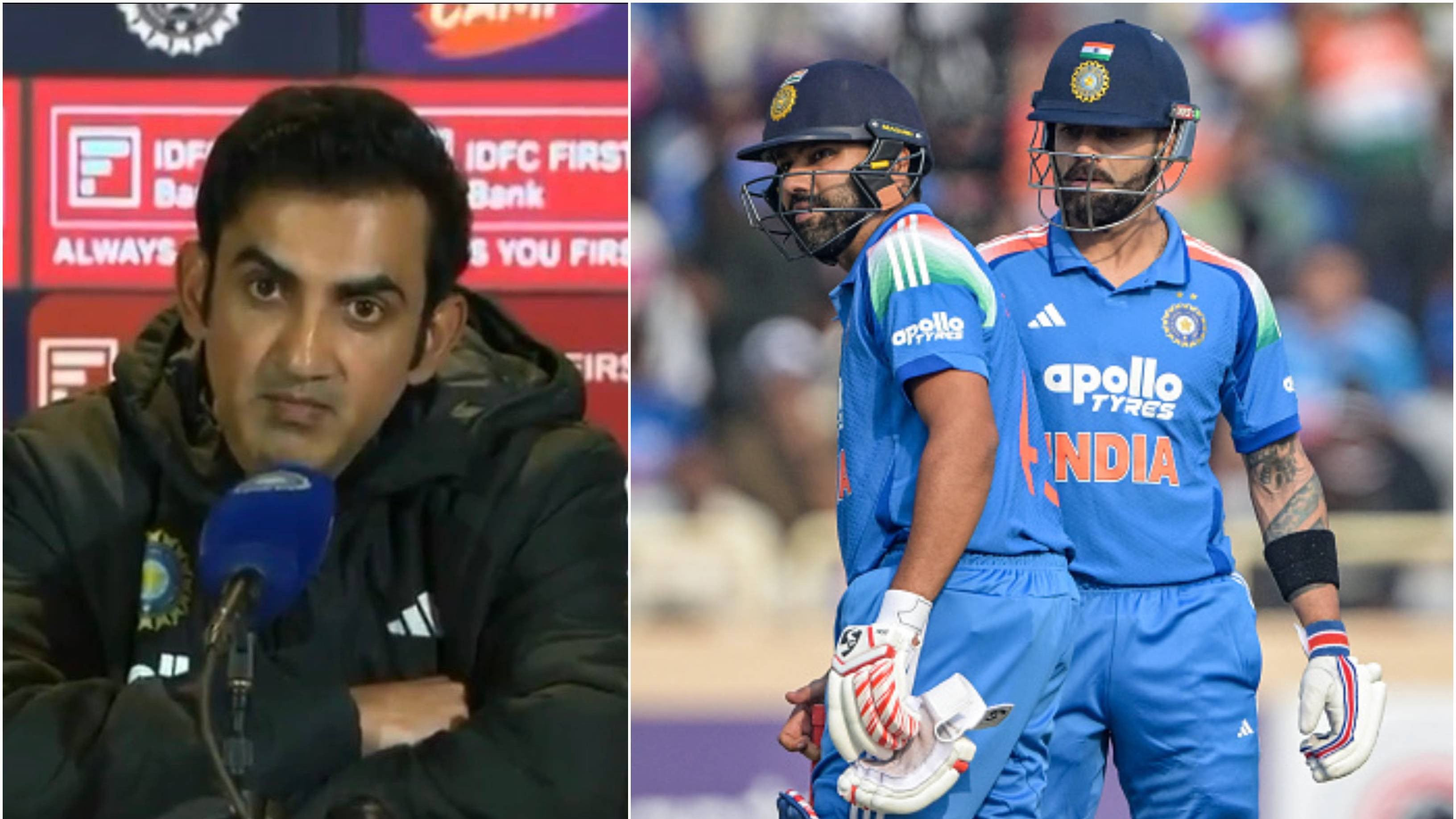 IND v SA 2025: “It’s important to stay in present,” Gambhir remains non-committal on Kohli-Rohit’s World Cup Chances