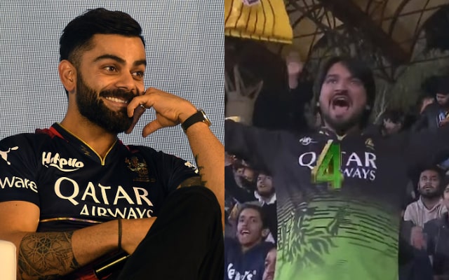 Virat Kohli and RCB fan at PSL | Getty Images/X