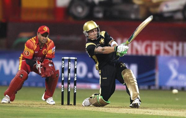 Brendon McCullum during his knock of 158*