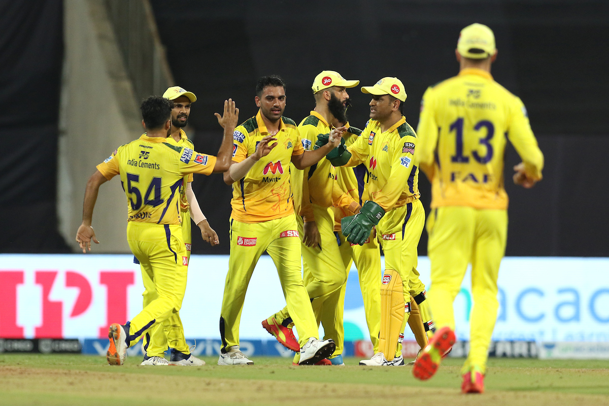 Deepak Chahar starred with the ball in CSK's win over KKR | BCCI/IPL
