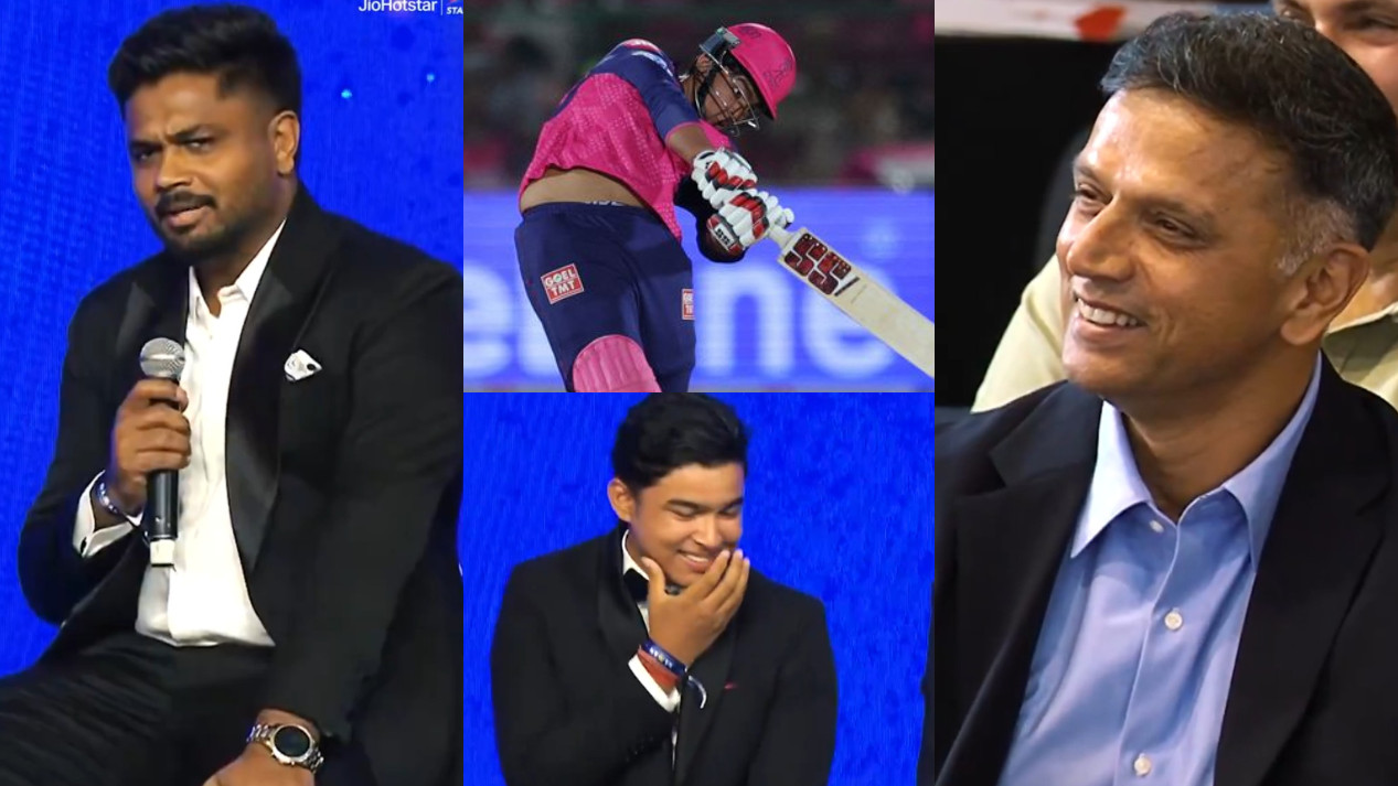 WATCH- ‘Pehla mila to pehla hi uda denge’- Samson reveals Sooryavanshi’s words to Dravid before RR debut in IPL 2025