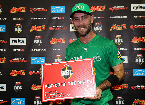 Maxwell was adjudged Player of the Match for his explosive knock | Getty Images