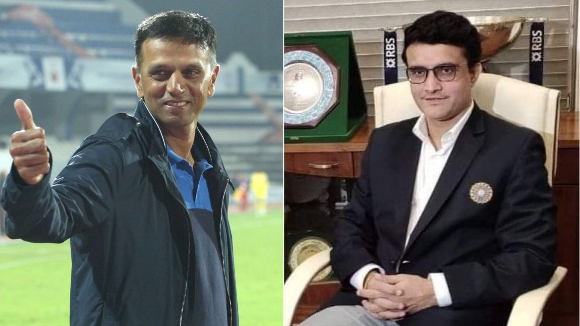 “We gave up at one stage”- Ganguly on bringing Dravid on as Team India head coach