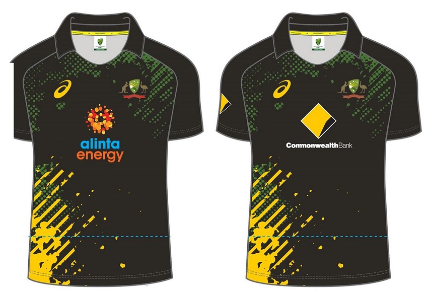 The new designs for the Australian Men's and Women's T20 teams