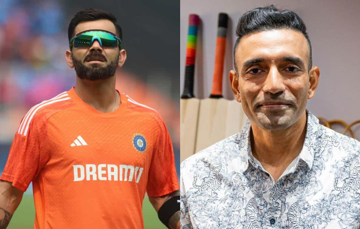 Robin Uthappa and Virar Kohli | X
