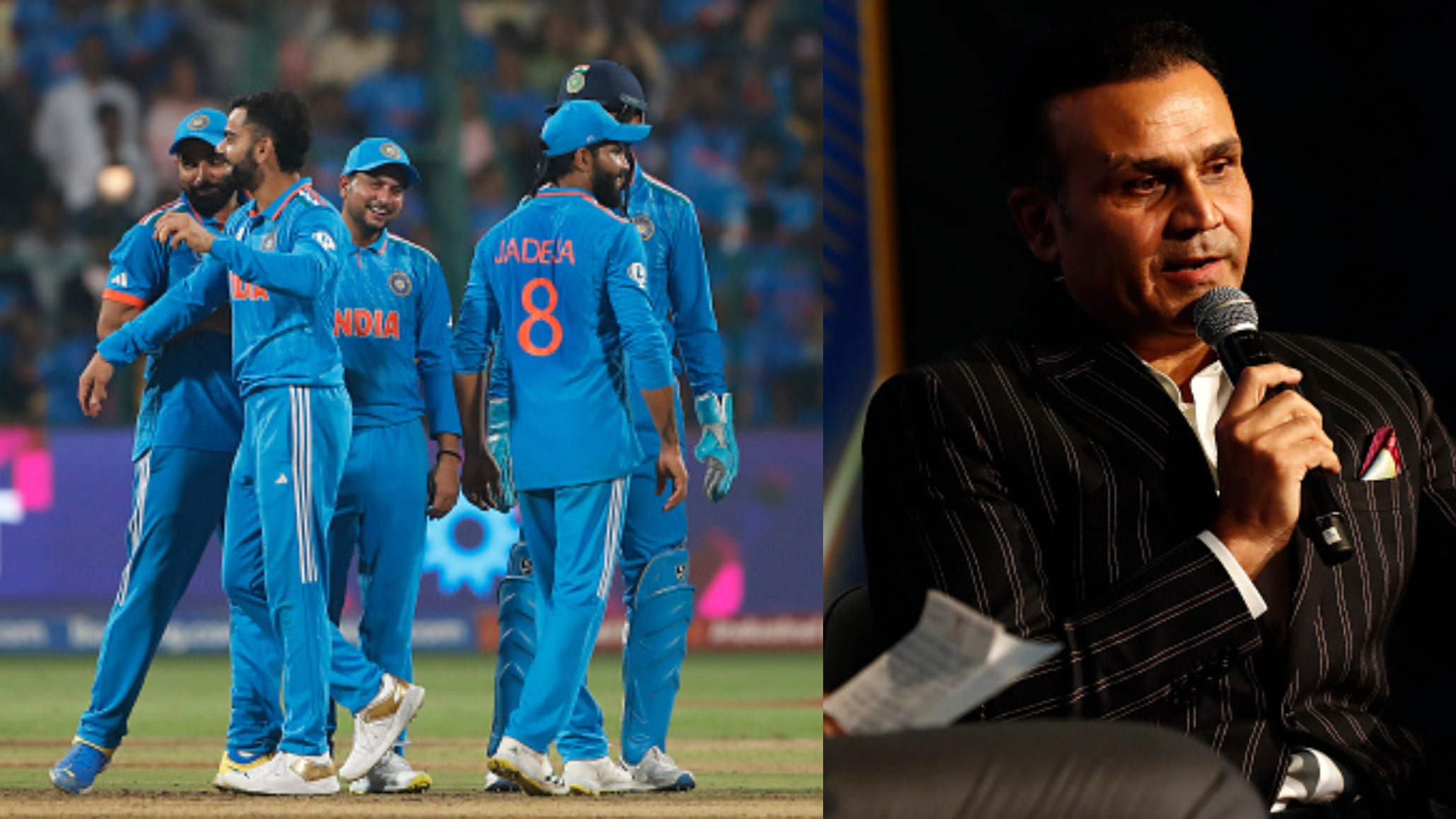 CWC 2023: “Play fearless, give your best, don’t think about the result”- Virender Sehwag’s advice for India ahead of semi-final