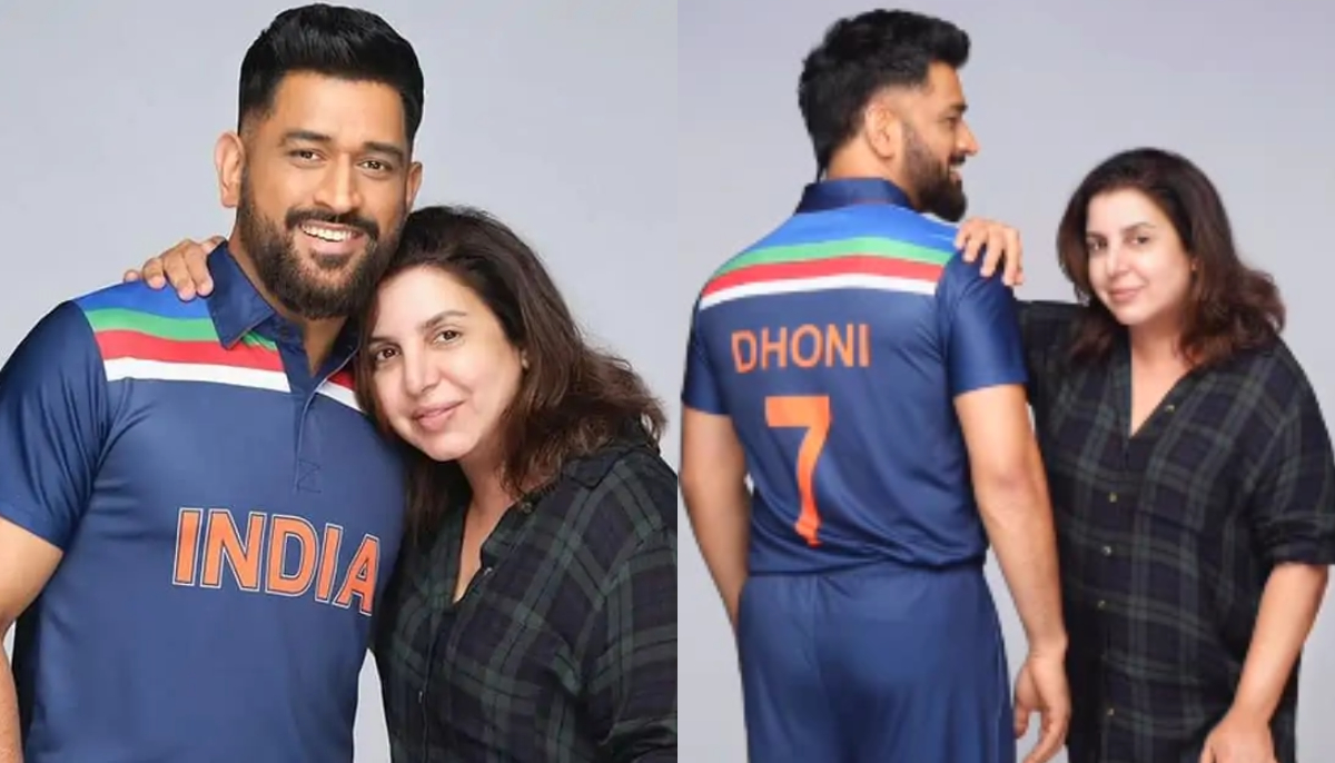 Farah Khan worked with MS Dhoni for an advertisement project | Instagram