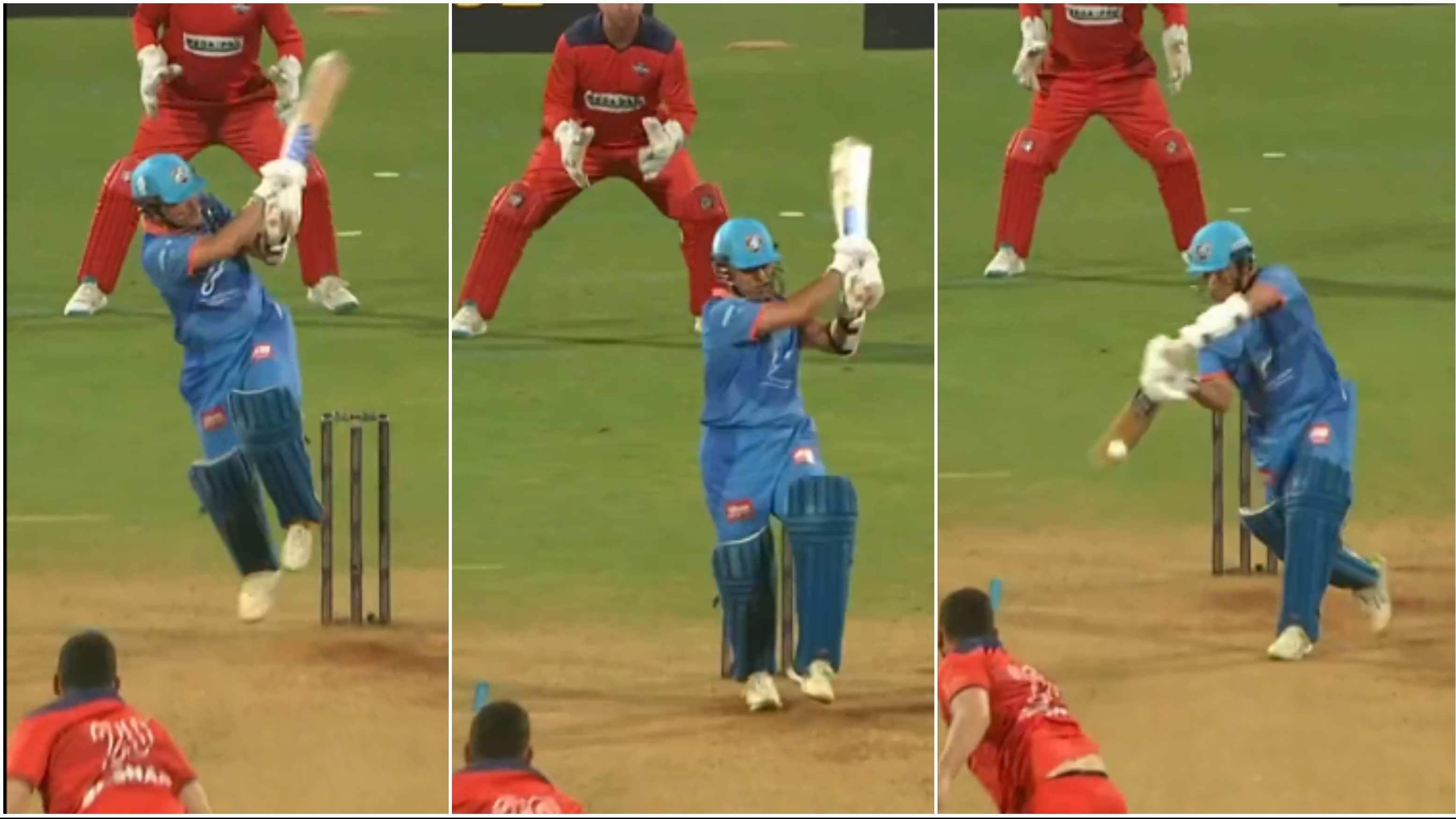 WATCH: Sachin Tendulkar takes fans down memory lane with vintage strokeplay in International Masters League