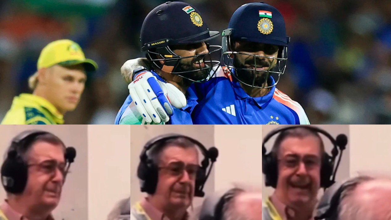 AUS v IND 2025: WATCH- SEN commentator tears up seeing Rohit Sharma and Virat Kohli’s last outing in Australia in SCG ODI